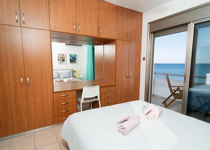 Апартаменты Stunning Mackenzie Sea Views Flat,1 Bedroom Ларнака